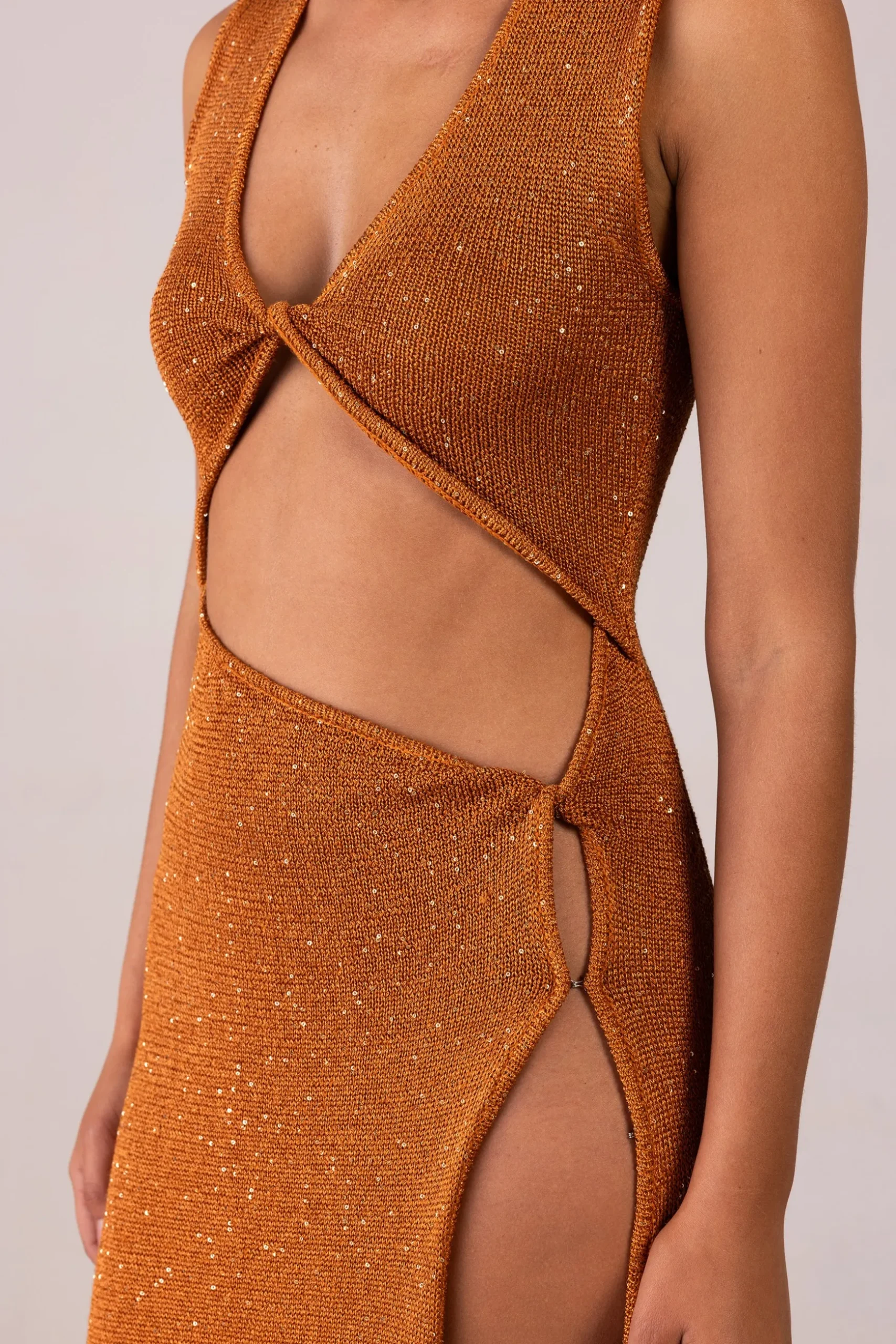 Cut Out Twist Dress