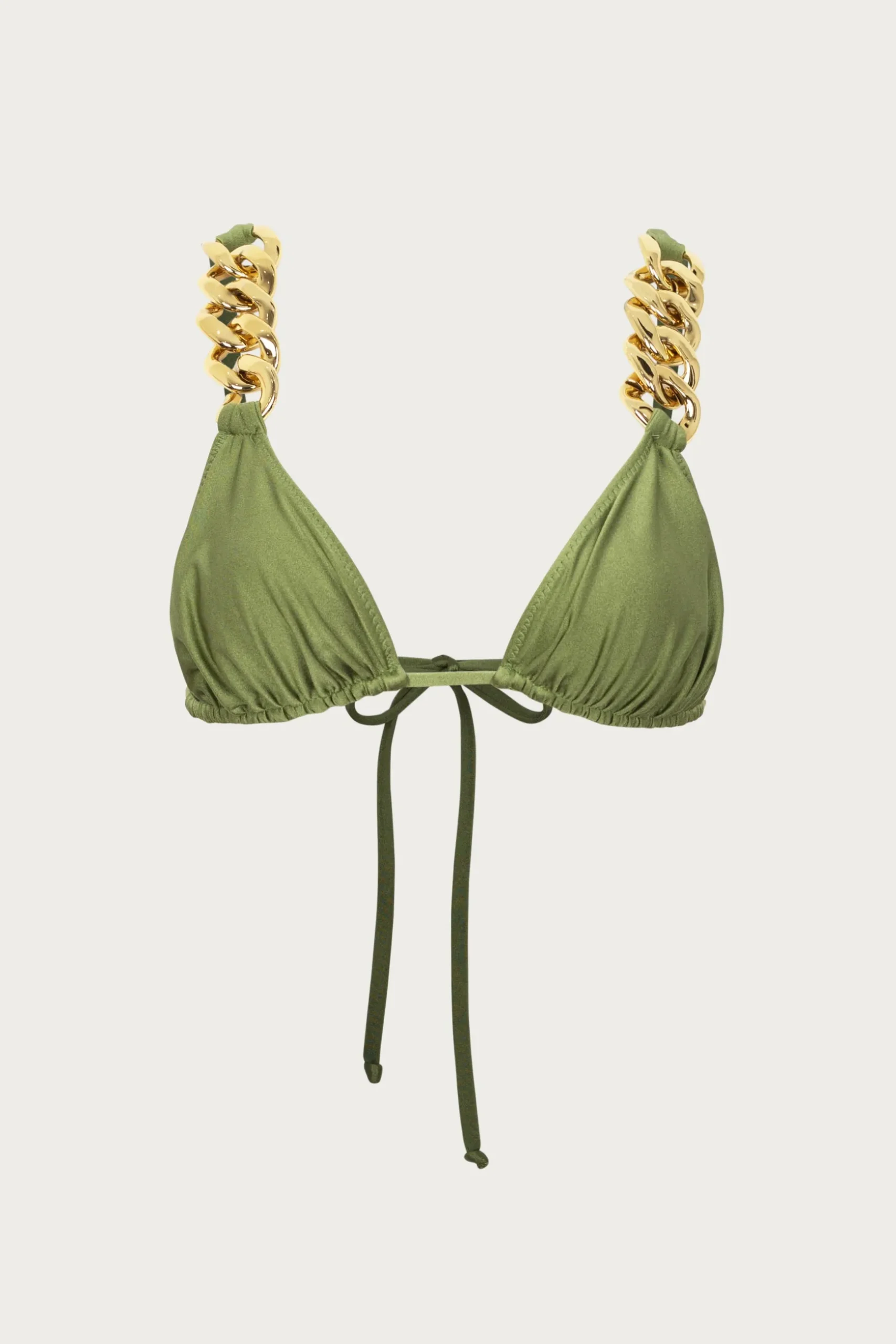 Gold Chain Triangle Top