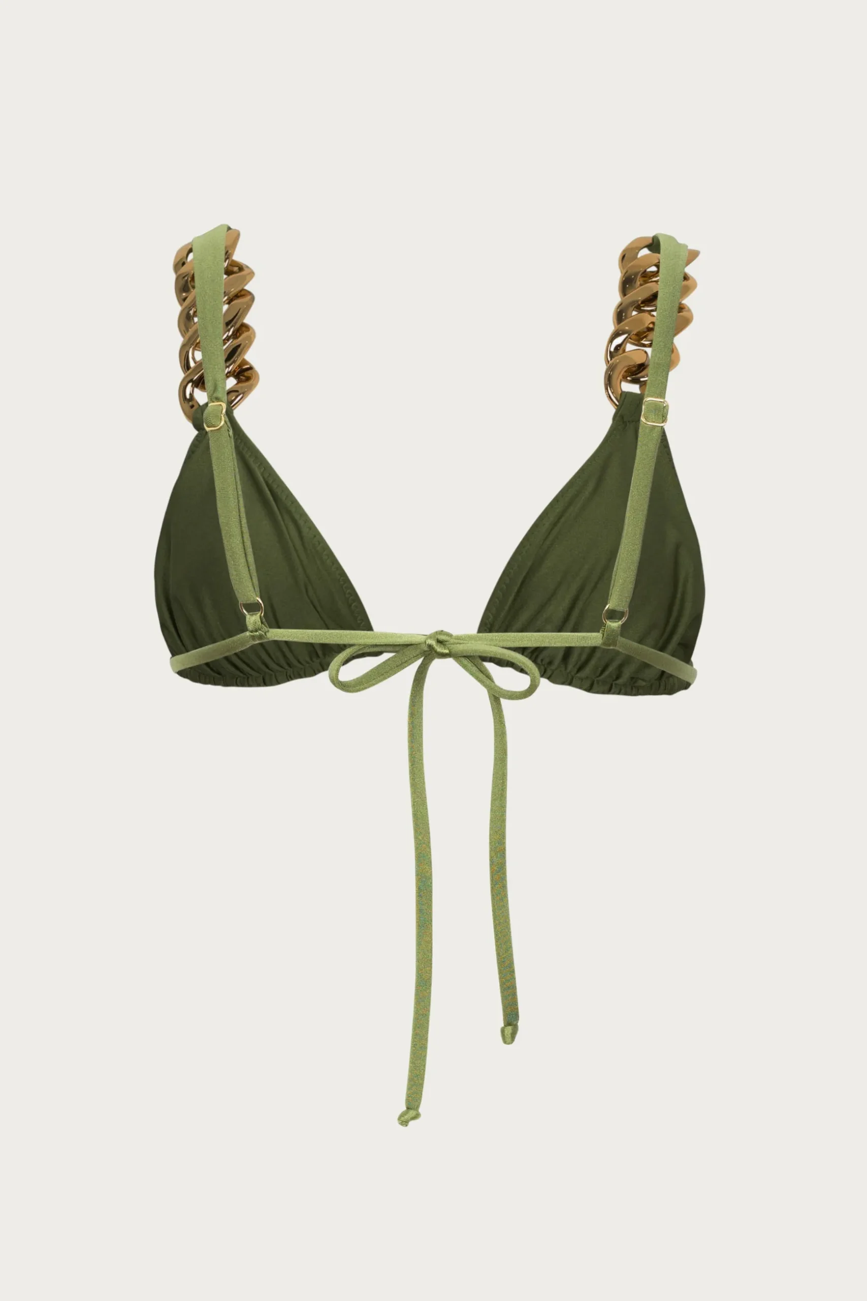 Gold Chain Triangle Top