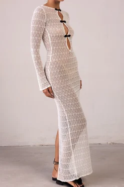 Keyhole Crochet Dress