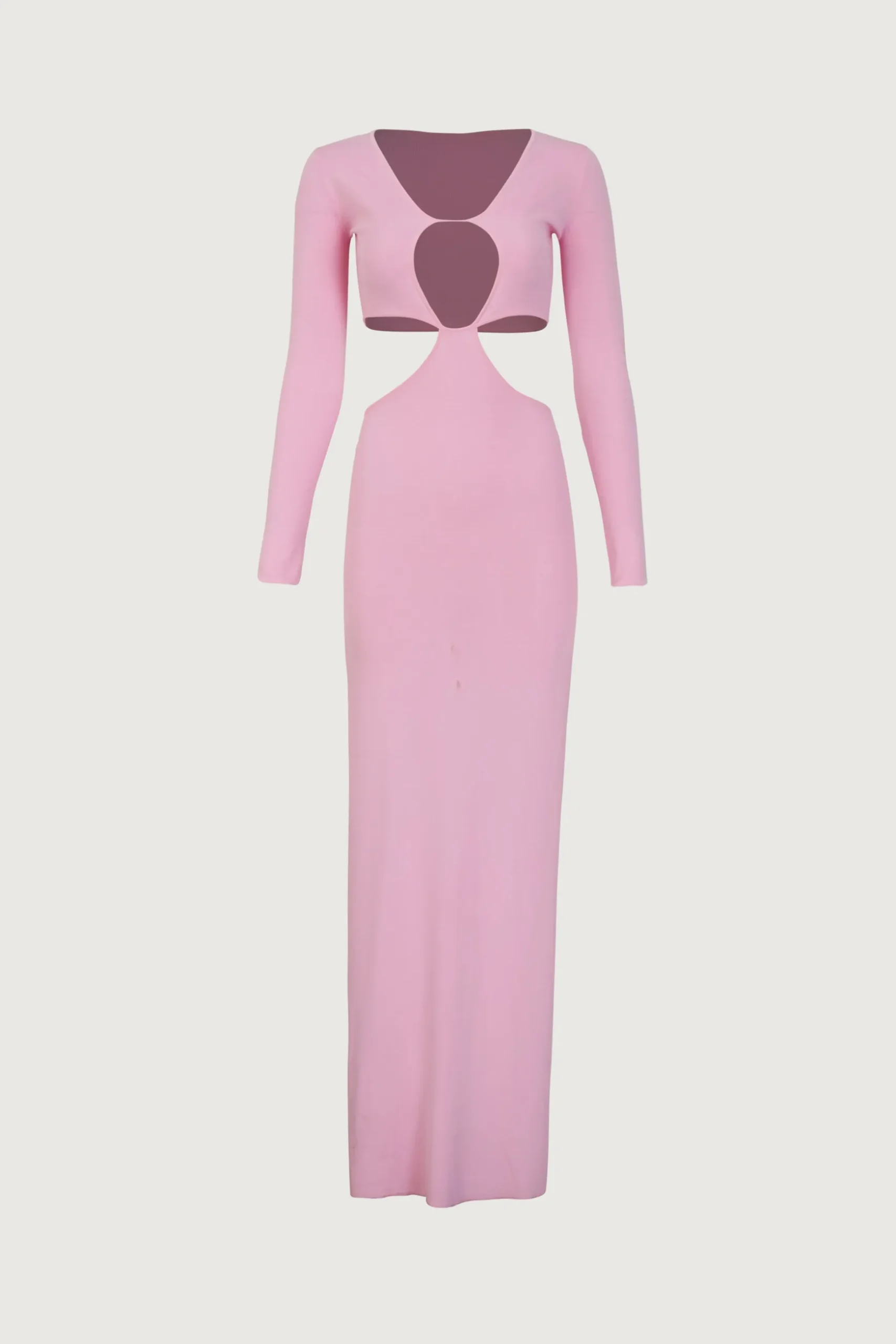 Long Sleeve Cut Out Maxi Dress
