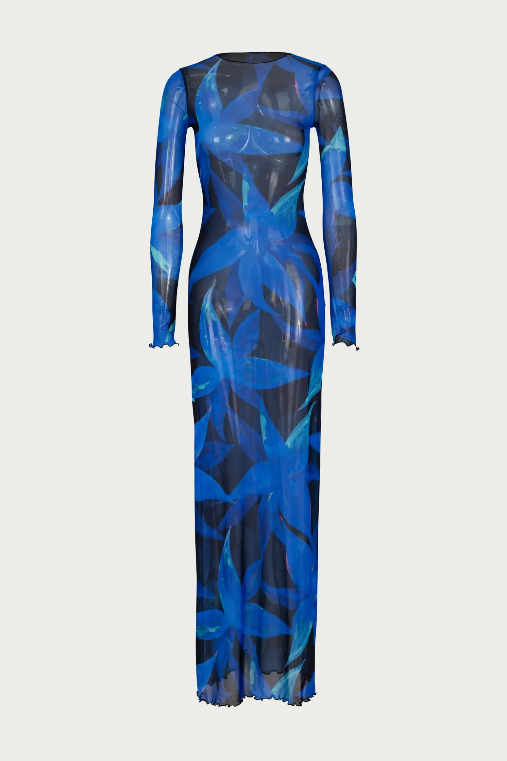 Mesh Maxi Dress
