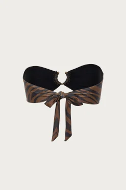 Pierced Bandeau Top