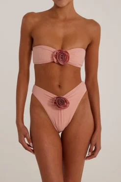 Rosette Bandeau Top