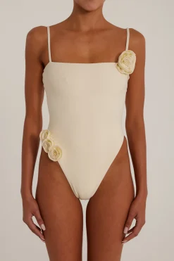 Rosette Choker One Piece