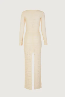 Rosette Crochet Dress