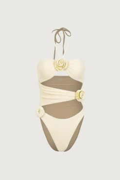 Rosette Cut Out One Piece