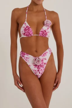 Rosette Triangle Top