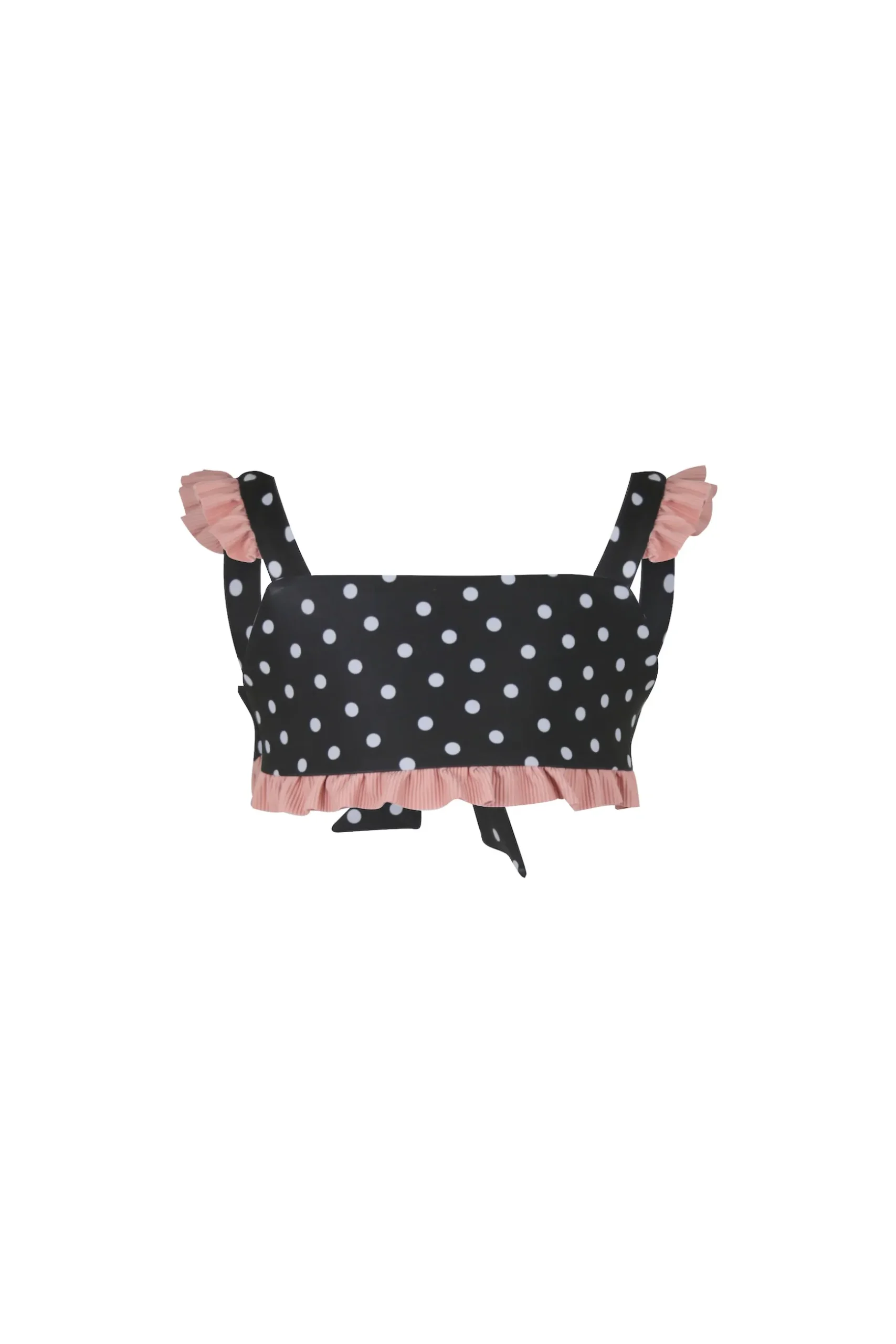 ruffle bandeau top