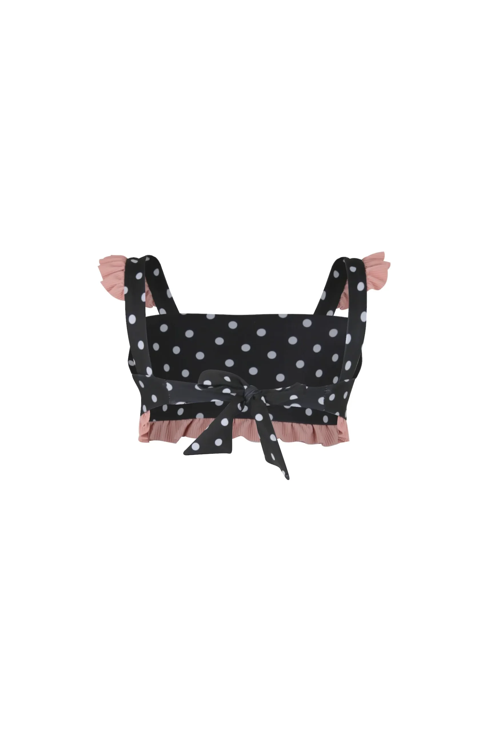 ruffle bandeau top