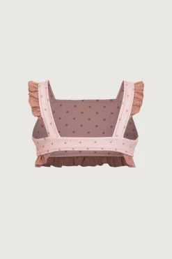 ruffle bandeau top