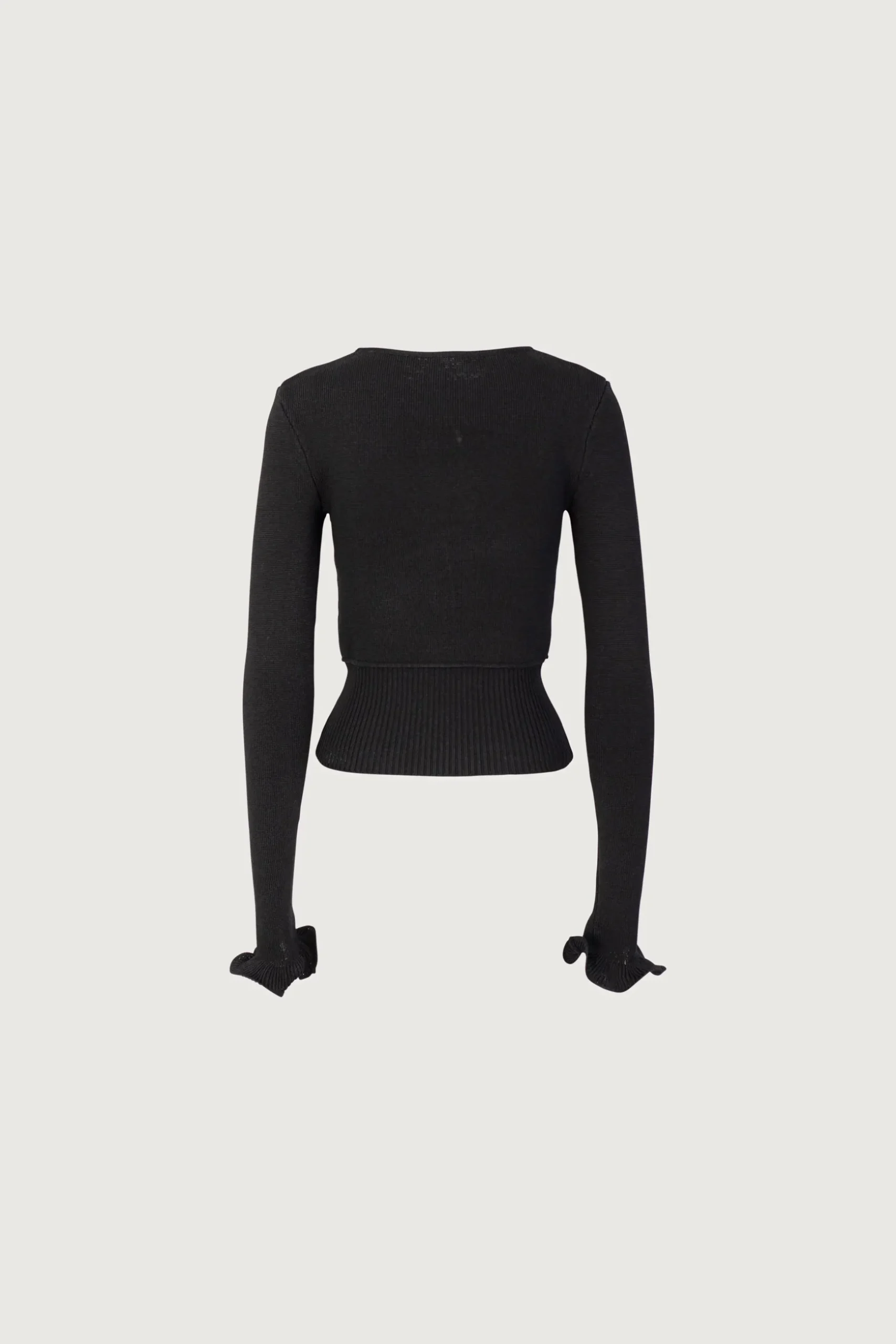 Ruffle Hem Sweater