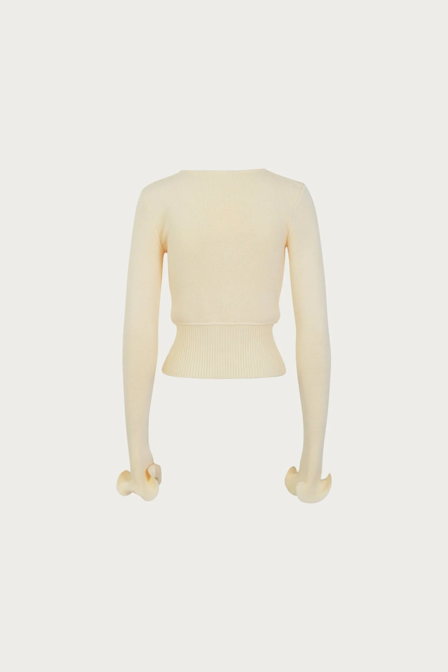 Ruffle Hem Sweater