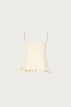 Ruffle Hem Tank Top