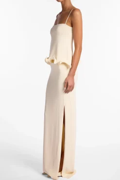 Ruffle Hem Tank Top