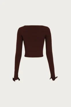 Ruffle Hem Top