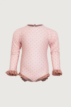 ruffle rashguard one piece
