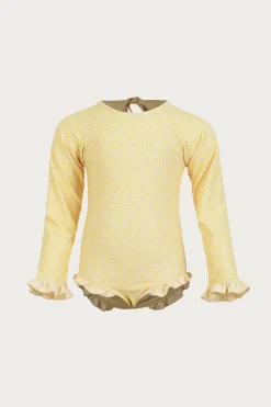 ruffle rashguard one piece