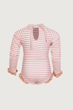 ruffle rashguard one piece