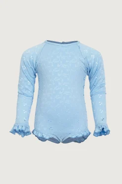 ruffle rashguard one piece