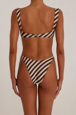 Spiral Bandeau Top