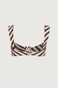 Spiral Bandeau Top