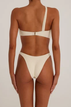 Spiral One Shoulder One Piece